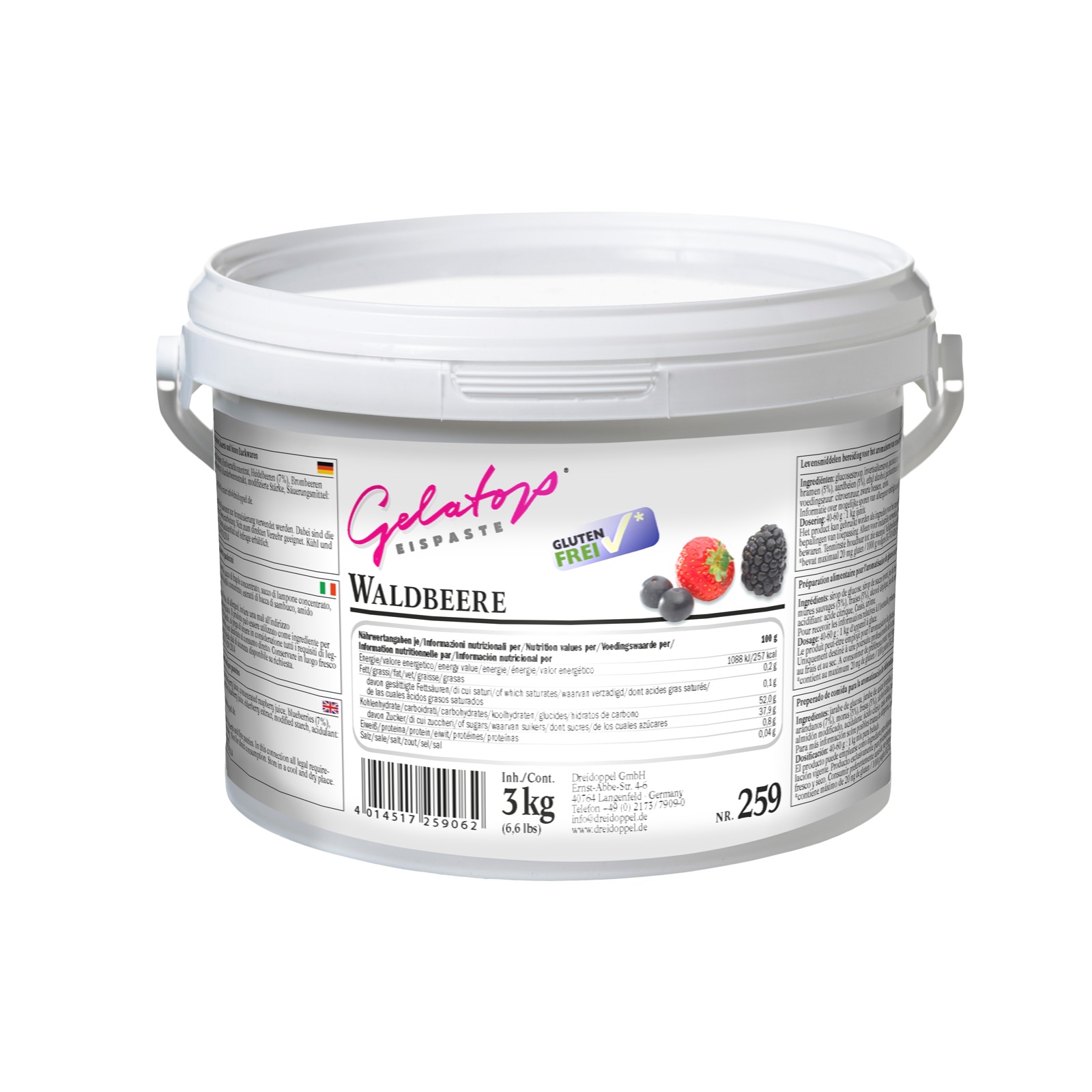 Dreid Eispaste Waldbeere - 306566