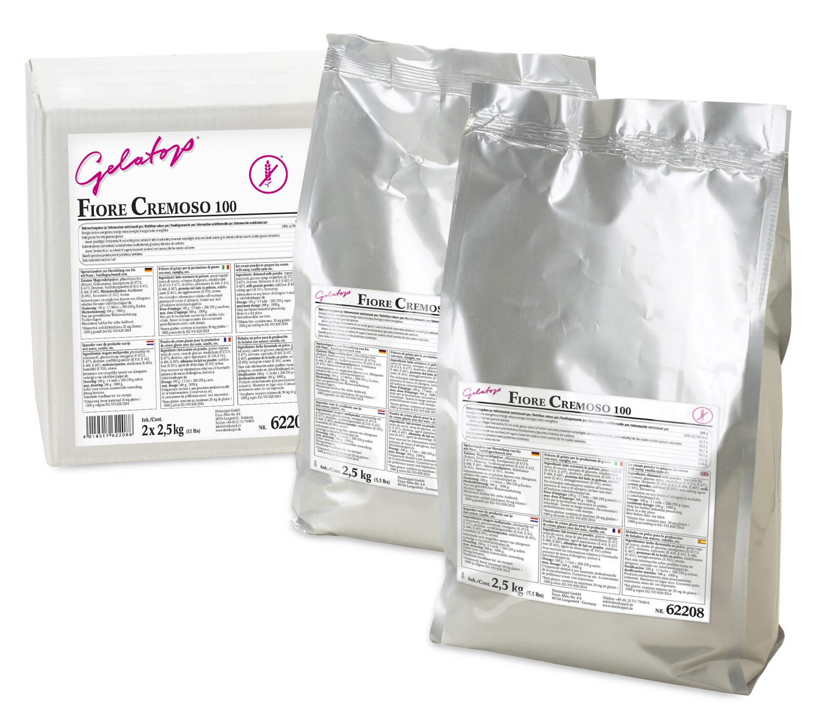 Dreid Gelatop 100 Fiore Cremo - 311756