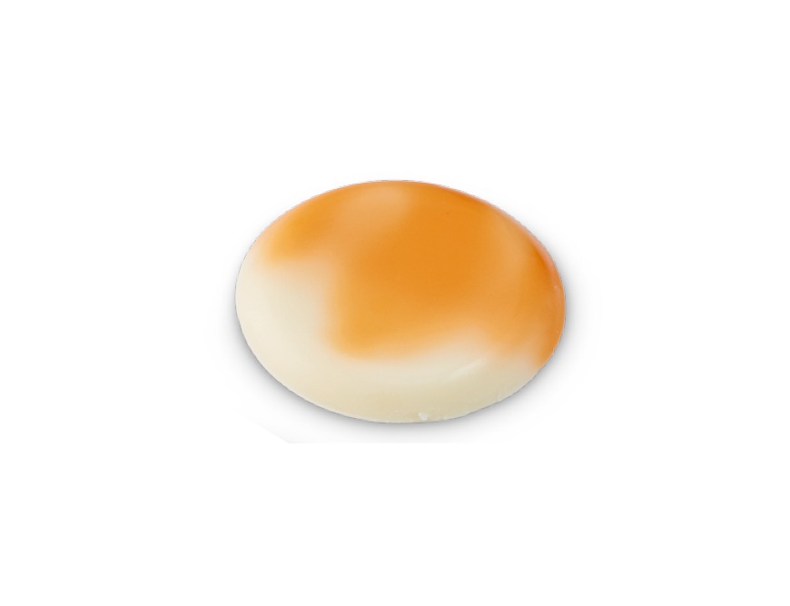 Dreid Dekortaler weiß/orange
