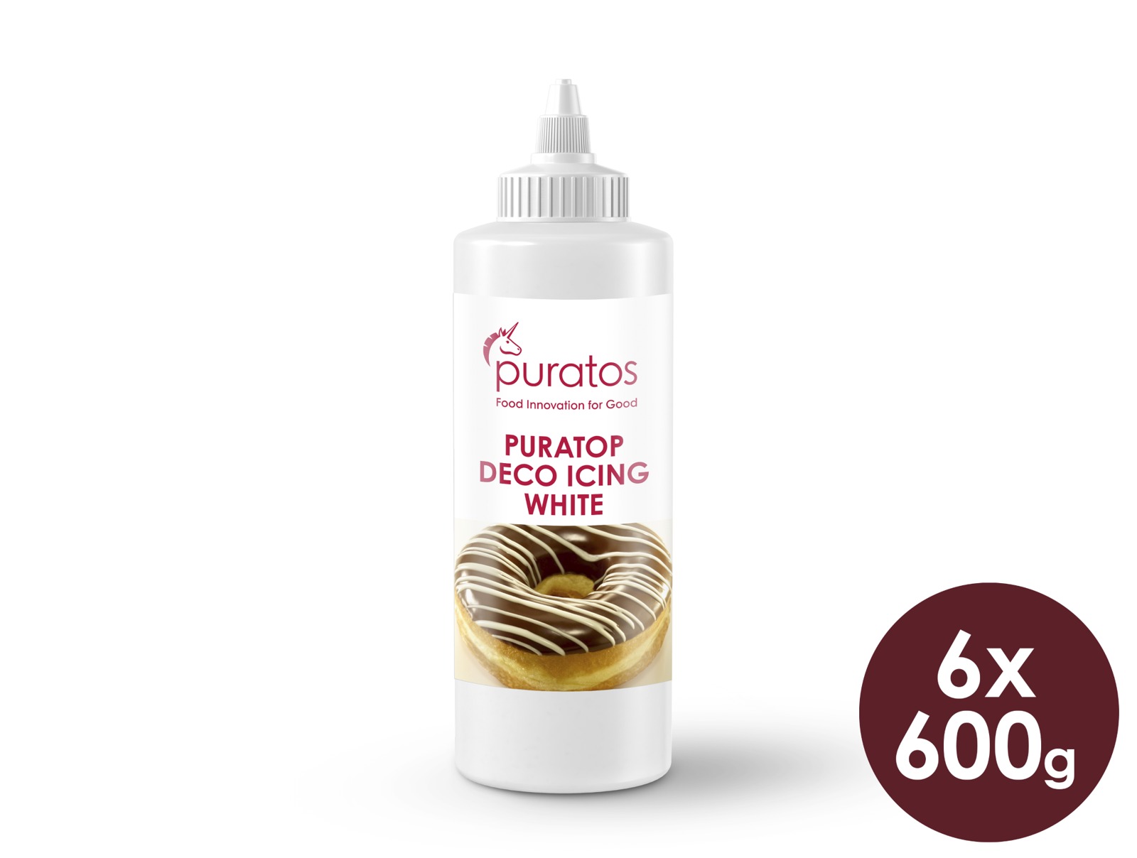 Pur Spritzglasur Weiss 600ml deklarationspflichtig - 212168