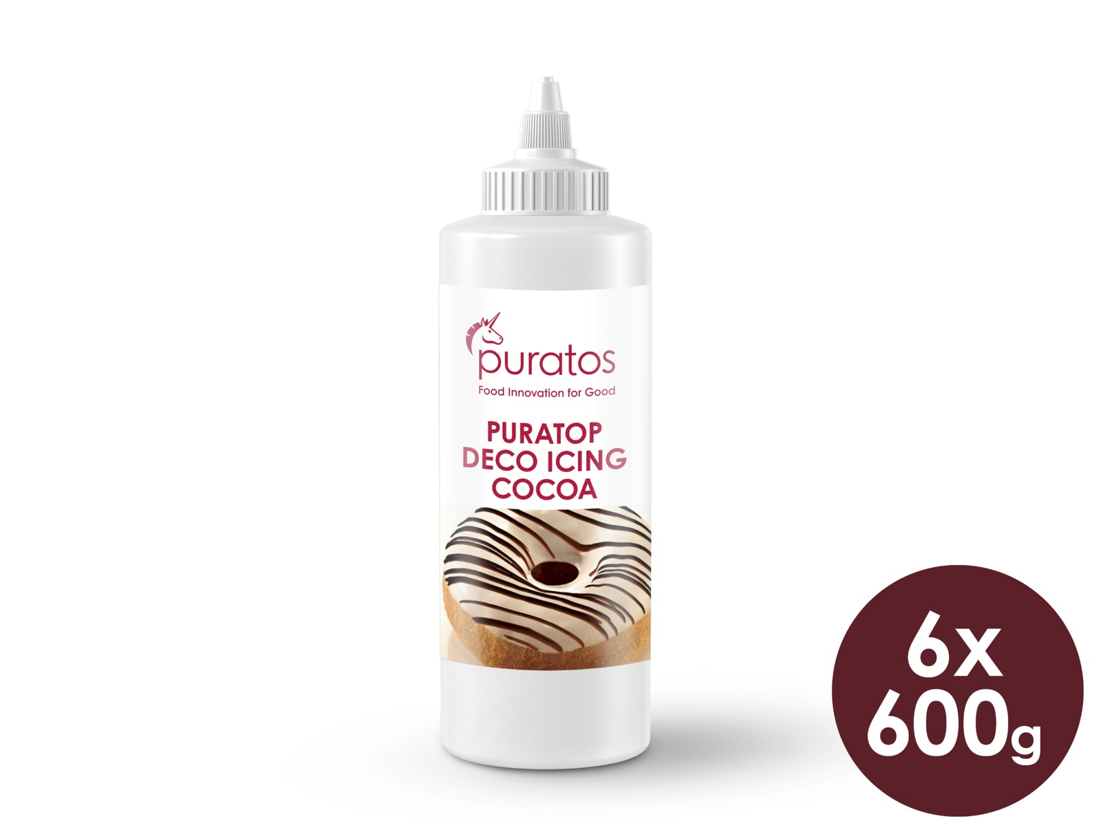Pur Spritzglasur Schoko 600ml deklarationspflichtig - 212169